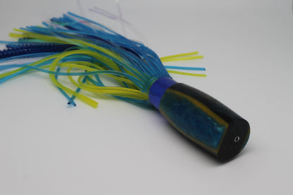 Blue, Black, and Gold rattle yap image 2